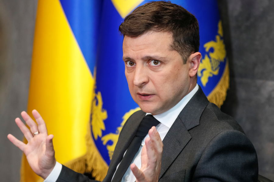 Зеленский побывал на записи шоу «Вечернего квартала»