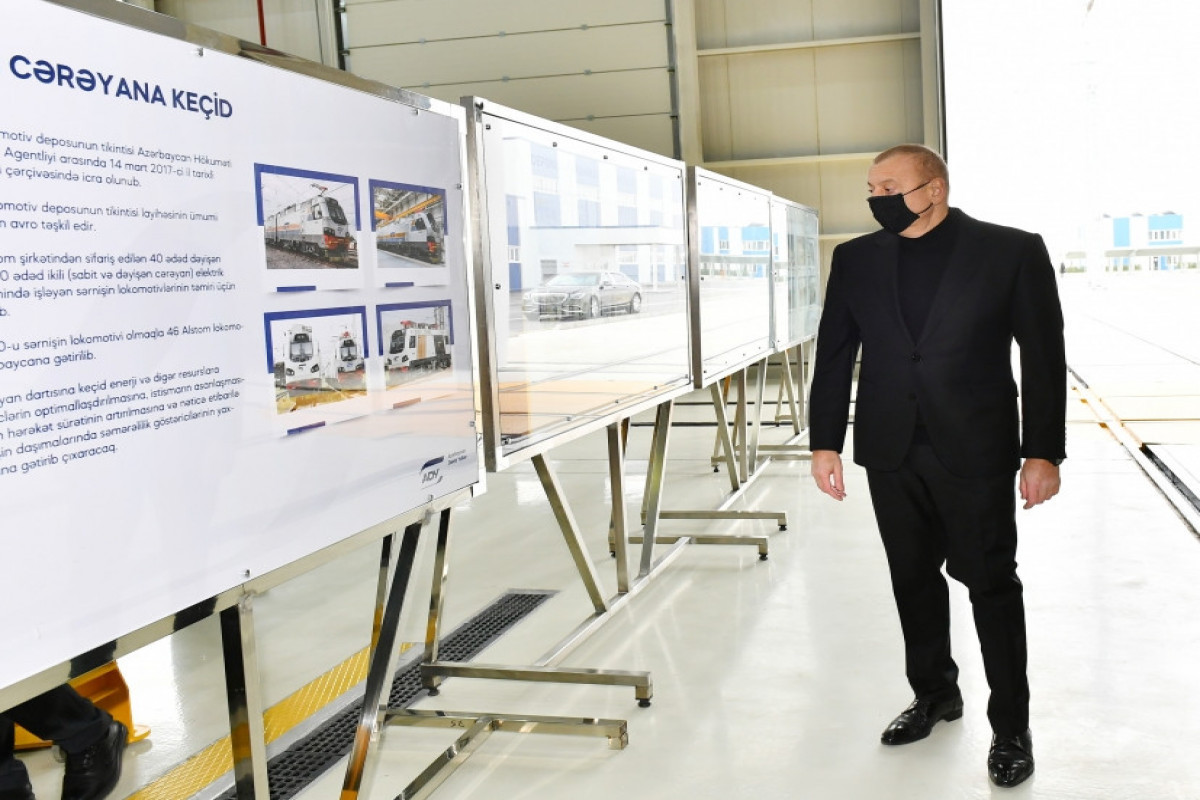 Ильхам Алиев посетил Гянджу