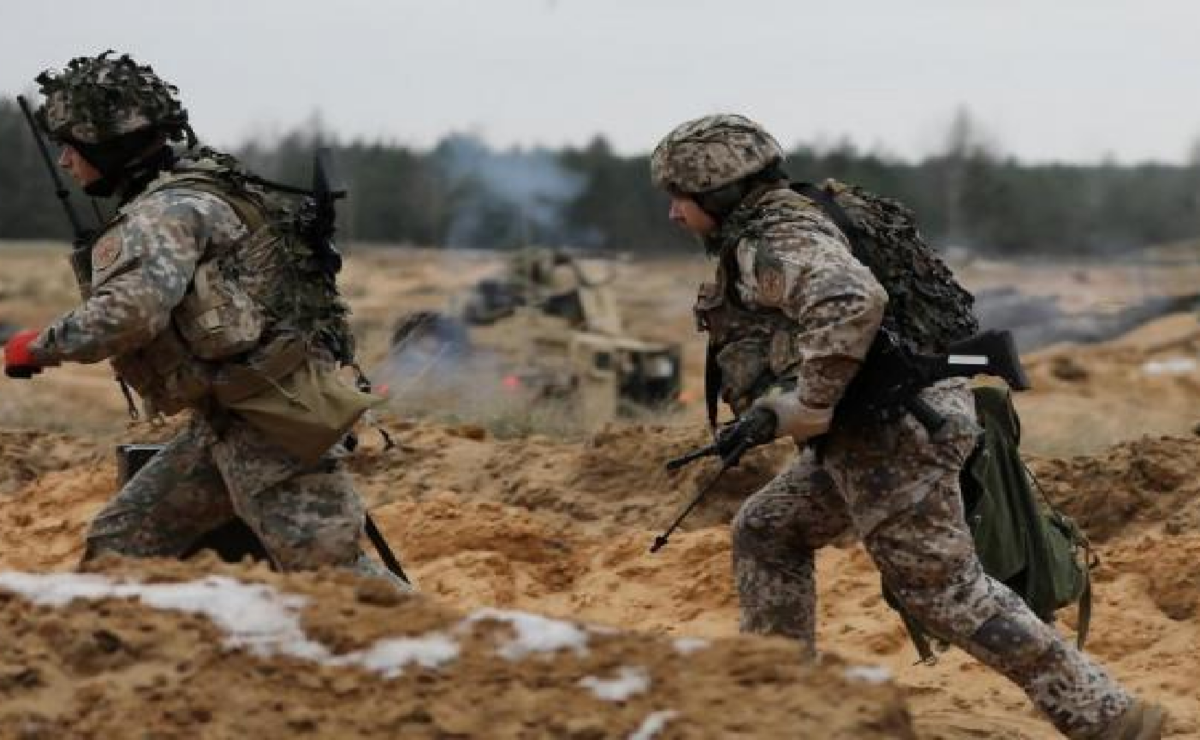 В Эстонии начались военные учения НАТО Winter Camp