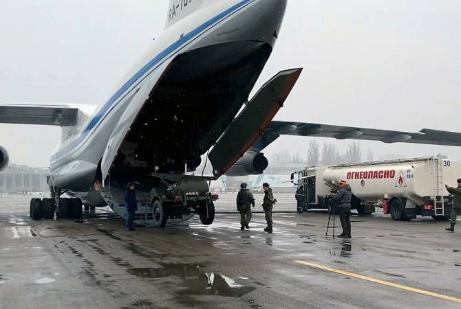 ВКС РФ завершили переброску военных Армении в Казахстан: видео