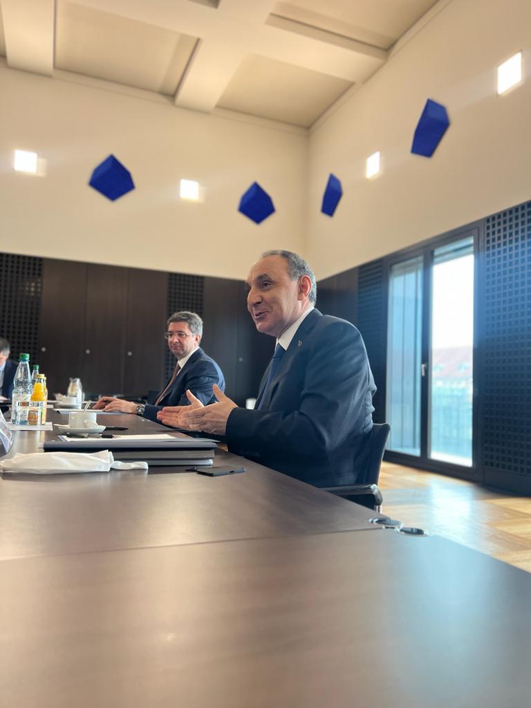 Кямран Алиев провел встречу с германским коллегой
