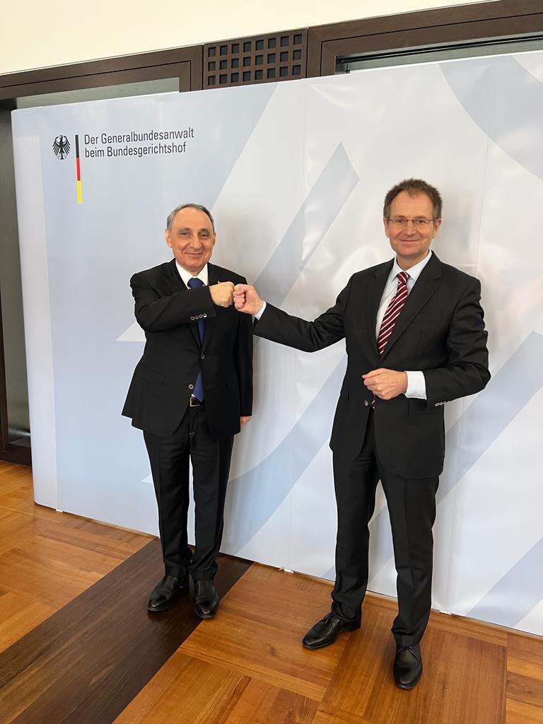 Кямран Алиев провел встречу с германским коллегой