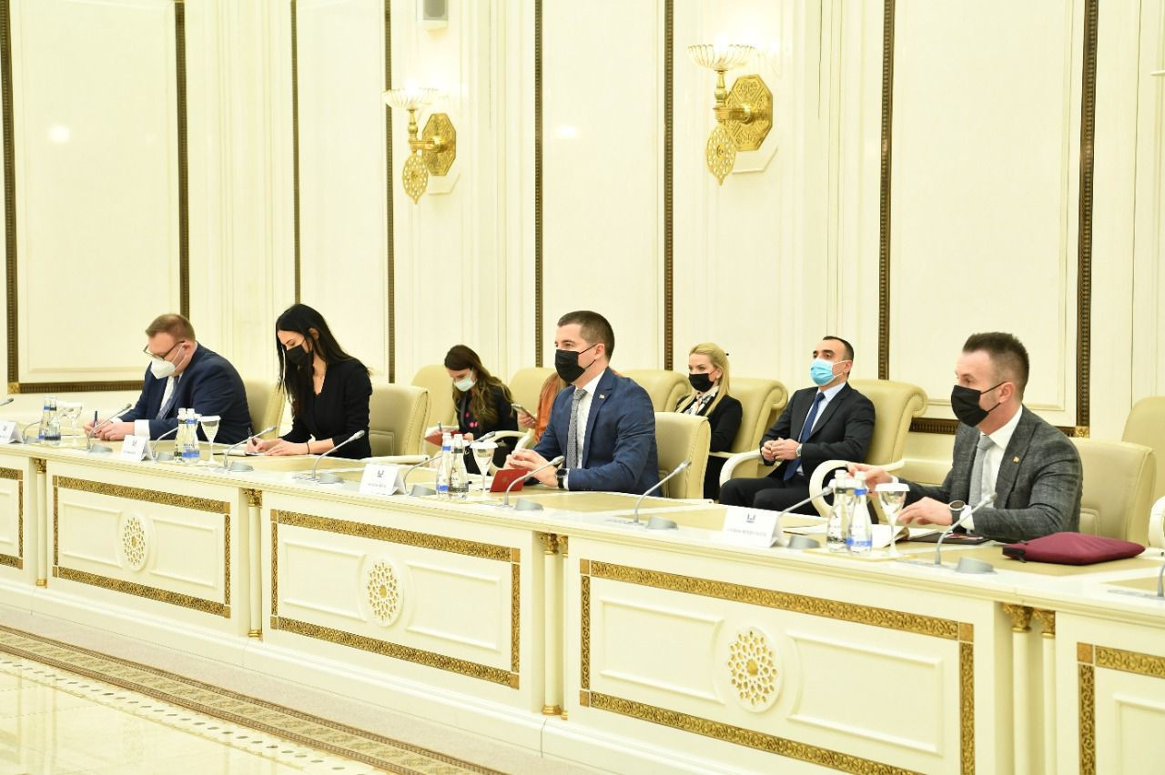 Гафарова приняла черногорского коллегу