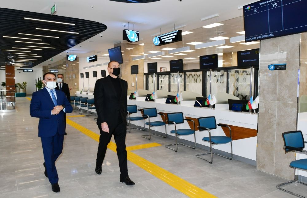 Глава государства совершил визит в Гянджу и принял участие в ряде мероприятий