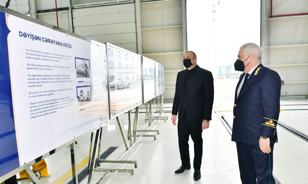 Глава государства совершил визит в Гянджу и принял участие в ряде мероприятий