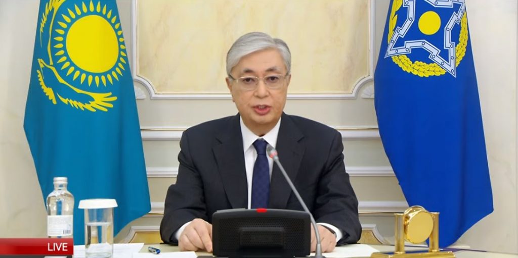 Токаев ответил на критику миссии ОДКБ в Казахстане