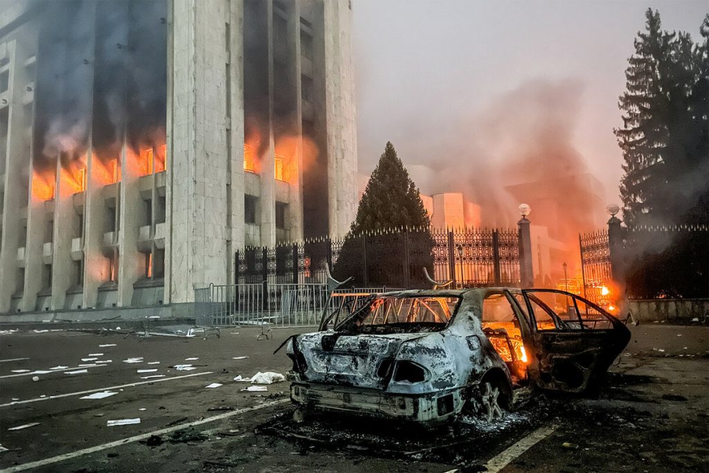 Подсчитана сумма ущерба от протестов в Казахстане