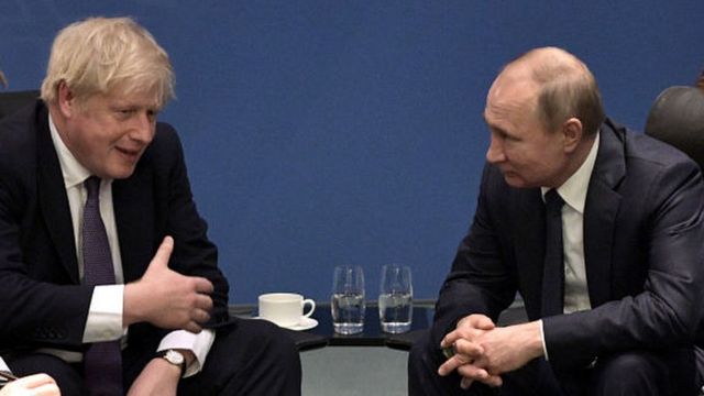 Джонсон - Путину: Украина имеет право претендовать на членство в НАТО