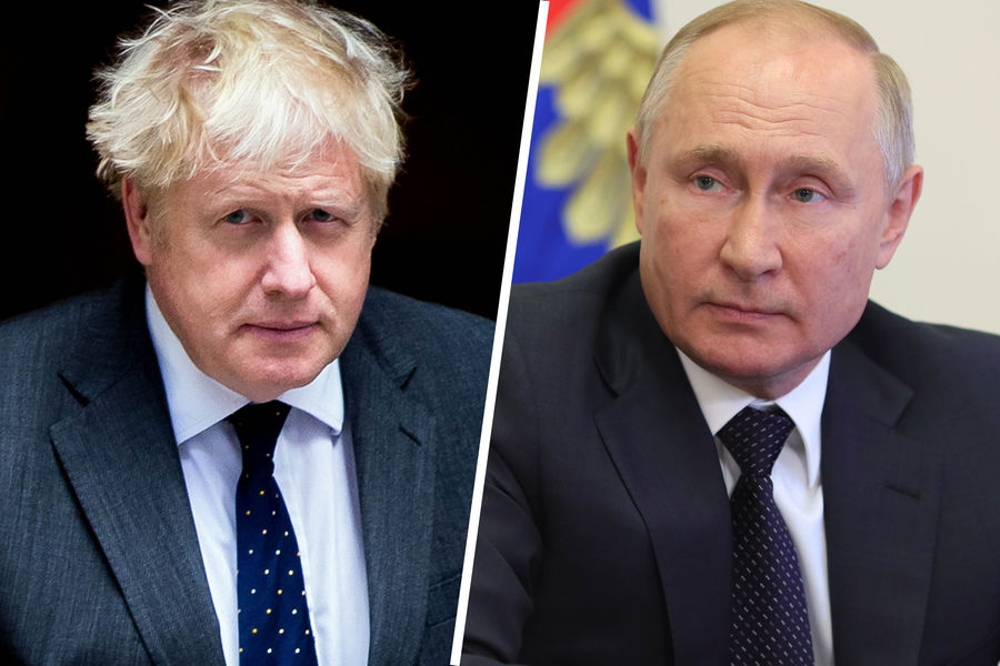 Борис Джонсон намерен поговорить с Путином по телефону 2 февраля