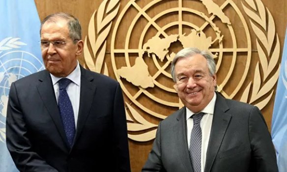 Лавров раскритиковал Гуттериша