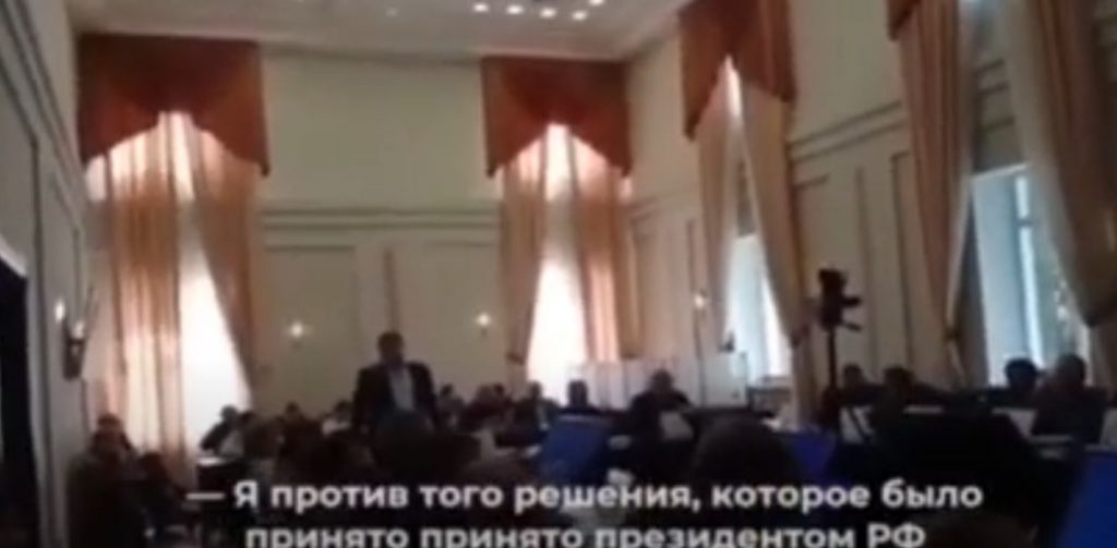 Депутат райсовета Воронежской области выступила против путинской войны (видео)