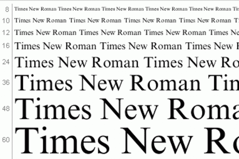 Шрифты Times New Roman, Arial, Tahoma и Helvetica заблокировали для россиян