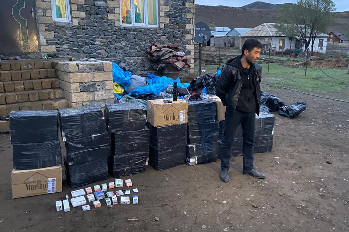 В Ярдымлинском районе задержан контрабандист