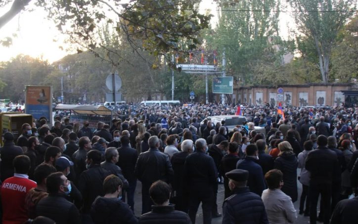 В Ереване полиция задержала сына экс-генсека ОДКБ