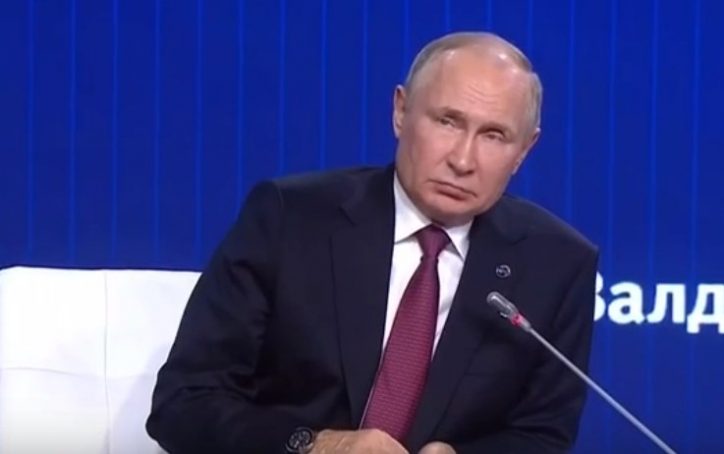 Путин: Многим хотелось бы услышать, чтобы я сказал «Боюсь, боюсь, боюсь» (видео)