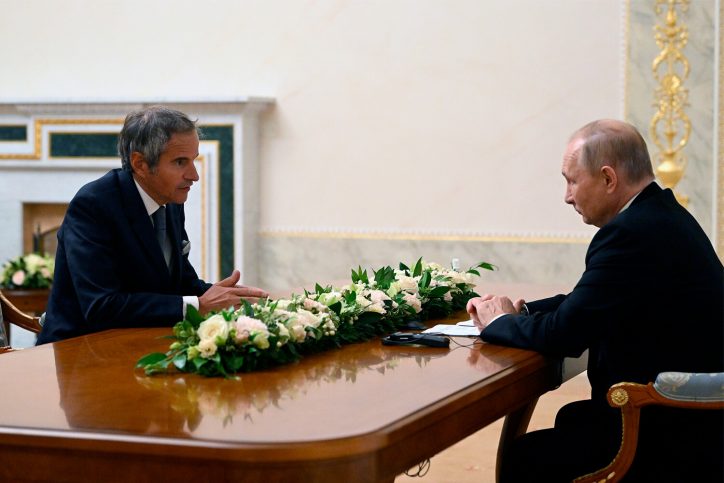 Глава МАГАТЭ высказался о Путине после переговоров по ЗАЭС