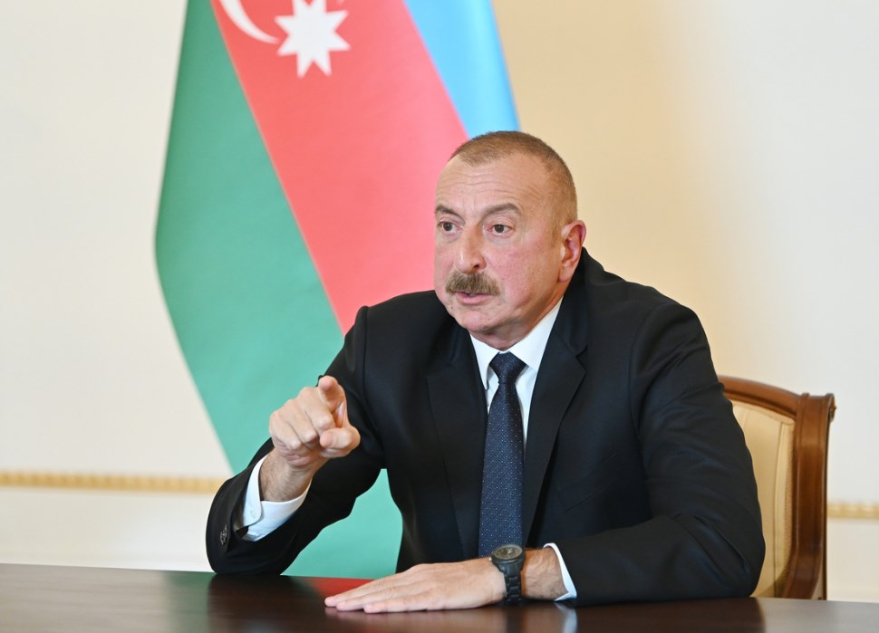 Президент Алиев обвинил Ереван в блокировании мирного договора