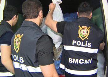 Сотрудники МВД Азербайджана уничтожили тонны наркотиков (фото, видео)