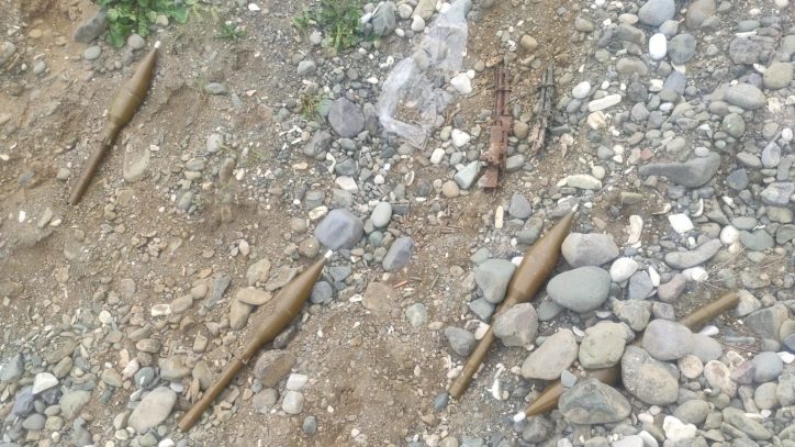 В Агджабединском районе обнаружены боеприпасы