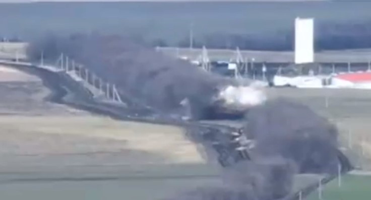 Впервые обнародованы кадры украинского удара по России (видео)