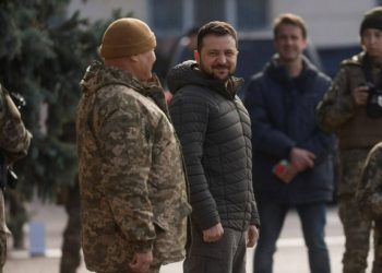 Зеленский побывал на границе с Беларусью