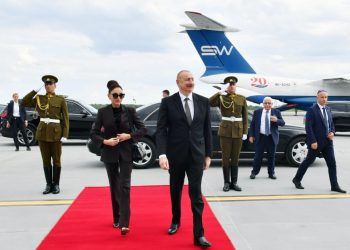 Президент Алиев отбыл из Литвы (фото, видео) 92 Президент Алиев отбыл из Литвы (фото, видео)