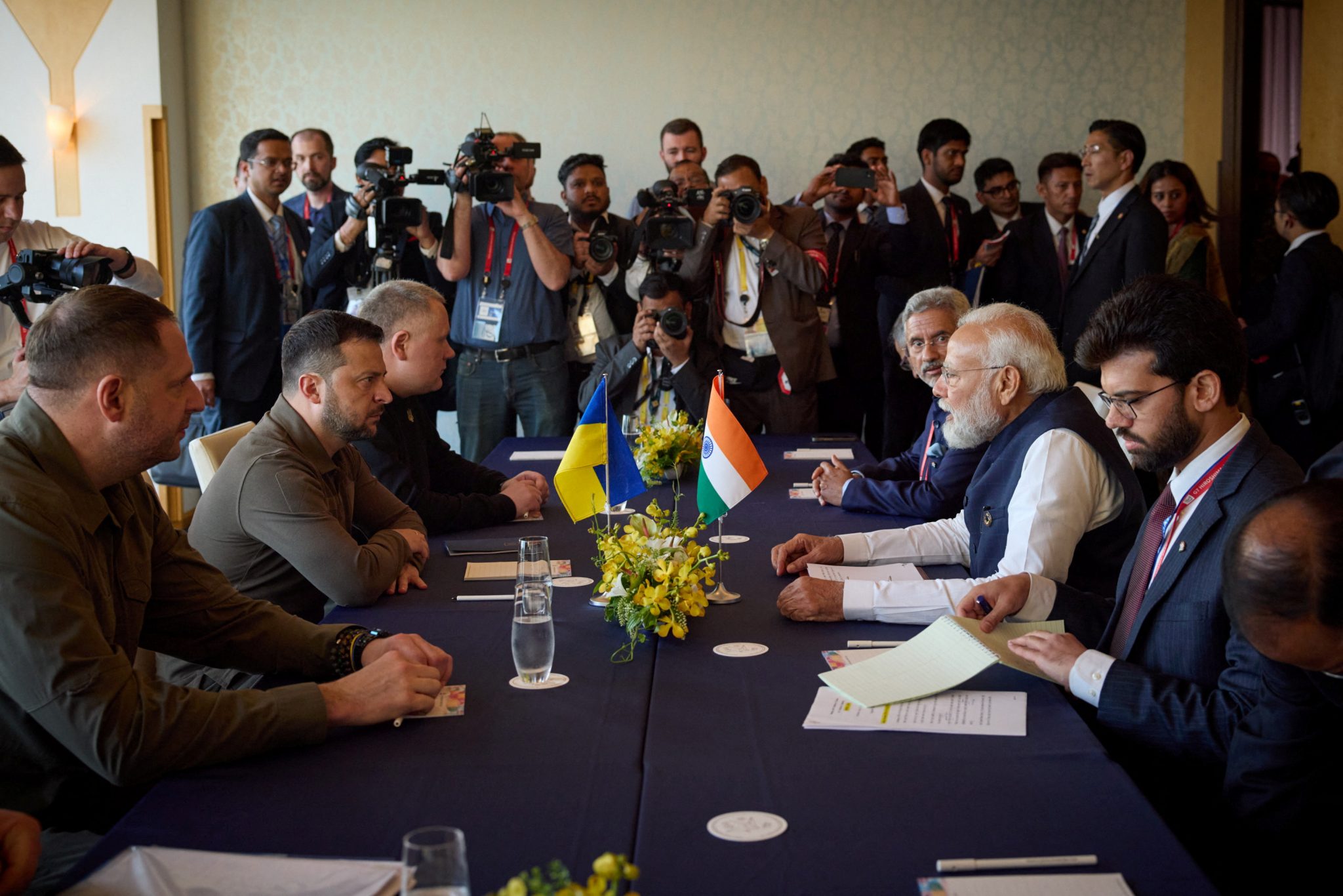 Zelenskiy and Modi Discuss Strategic Partnership at G7 Summit