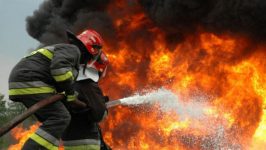 Пожар на Сабунчинском рынке