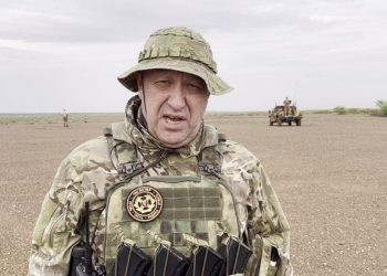 Пригожин записал видео из Африки