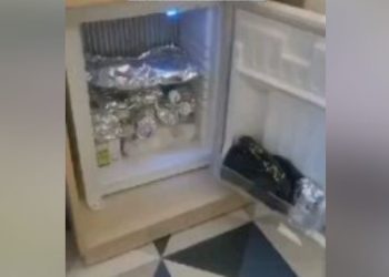 "Покушать на дорогу". Россияне обокрали турецкий отель (видео)