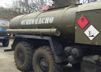На дороге Шуша-Лачин перевернулся автомобиль РМК с топливом, сгорели два автомобиля армян