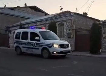 Азербайджанская полиция вошла в Ханкенди (видео)