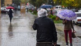 В выходные в Азербайджане ожидаются ливни и град
