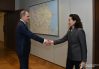 Байрамов проинформировал Юри Ким о переговорах по реинтеграции армянских жителей