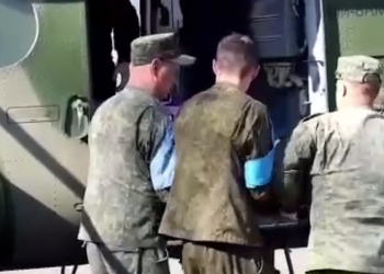 Росмиротворцы завершили эвакуацию в Армению пострадавших при взрыве бензина в Ханкенди (видео)