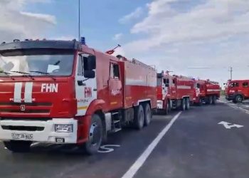 В Ханкенди направлена пожарная бригада МЧС 16 В Ханкенди направлена пожарная бригада МЧС