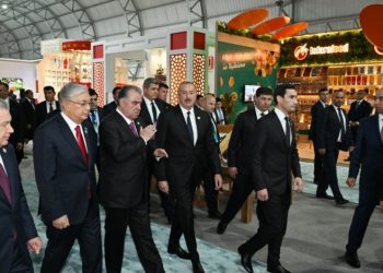 Президент Азербайджана Ильхам Алиев посетил выставку в Душанбе (фото) 24 Президент Азербайджана Ильхам Алиев посетил выставку в Душанбе (фото)