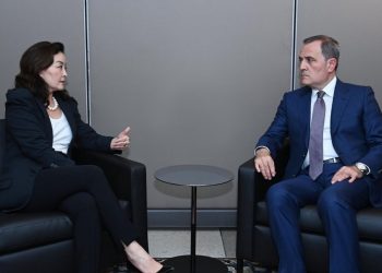 Байрамов рассказал помощнице Блинкена об антитеррористических мерах в Карабахе (фото)