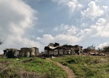 Армяне бросили свои боевые позиции (видео)