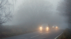 На автомагистралях страны ожидается ухудшение видимости