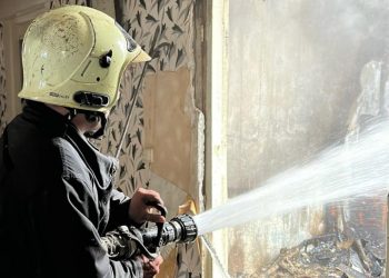 При пожаре в Баку пострадал один человек (фото, видео) 75 При пожаре в Баку пострадал один человек (фото, видео)