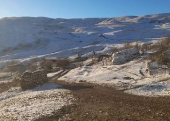 В ряде районов страны выпал снег