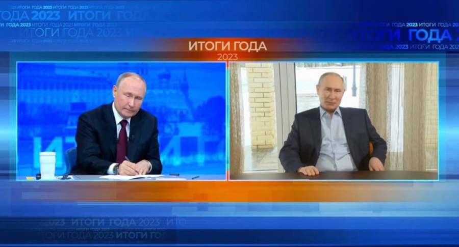 Putinin oxşarı ona sual verdi