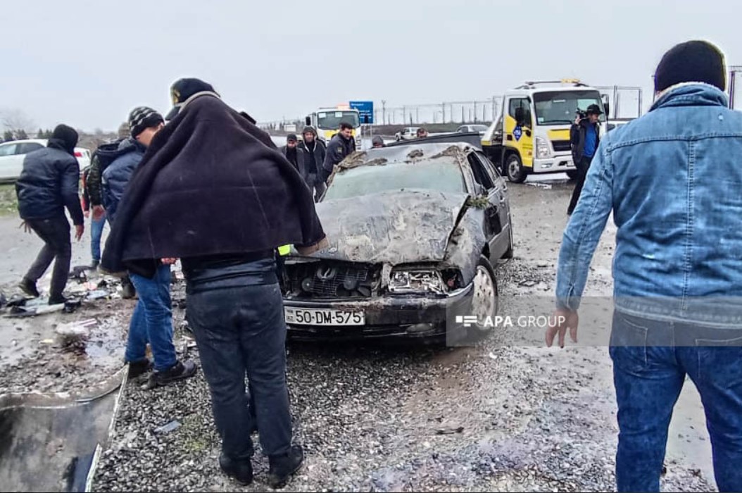 2 человека стали жертвами ДТП в Сабирабадском районе (фото)