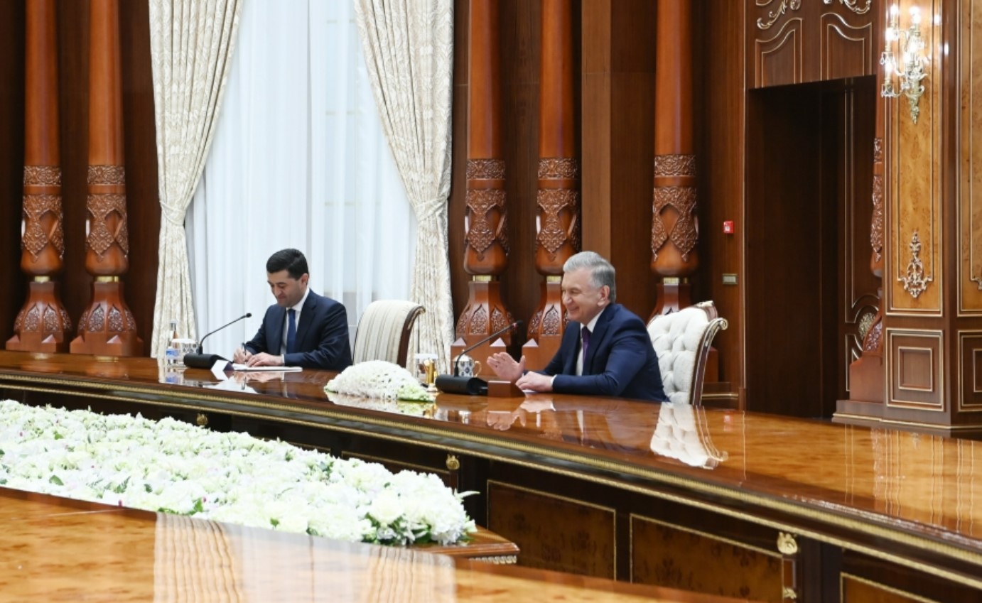 Мирзиеев принял Байрамова: что известно (фото)