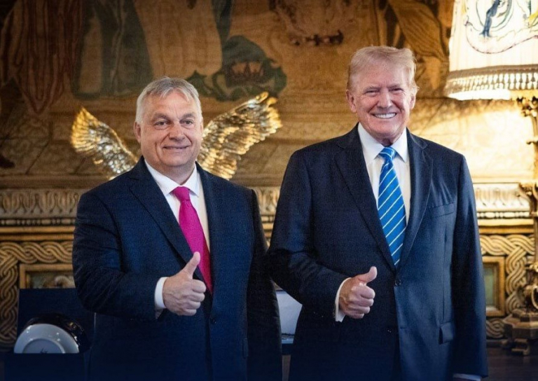 Orban Trampla görüşdü