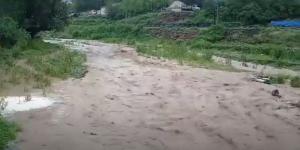 Сход селя в Загатальском районе