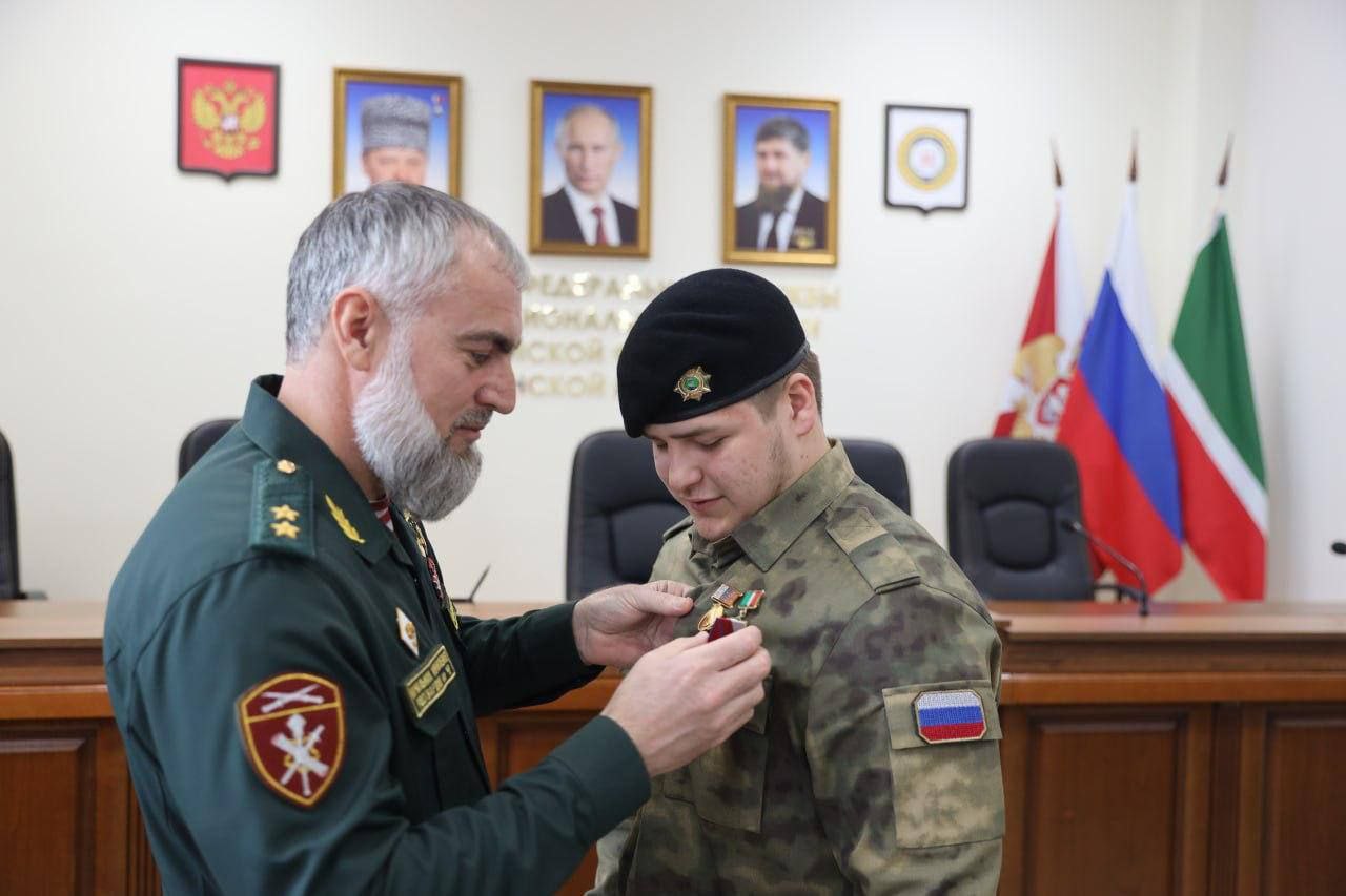 Адам Кадыров получил еще одну награду
