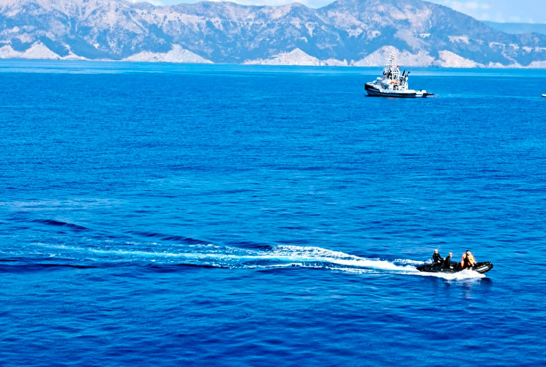 Азербайджанские моряки на учениях в Мармарисе