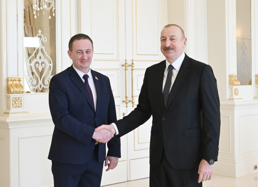 Ильхам Алиев принял премьер-министра Беларуси